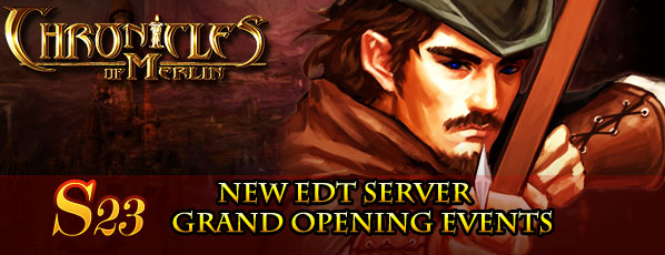 New Server S23 Grand Opening Events